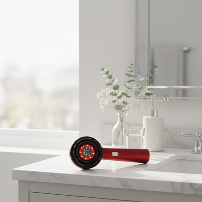 Electric Massage Hair Comb in fresh setting